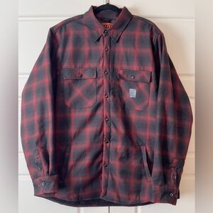 DIXXON Men’s Restoration Sherpa Lined Flannel Jacket